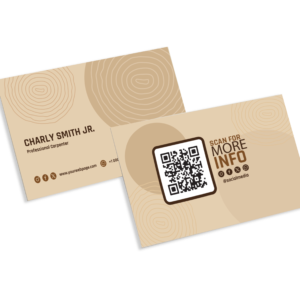 QR Code Visiting Cards