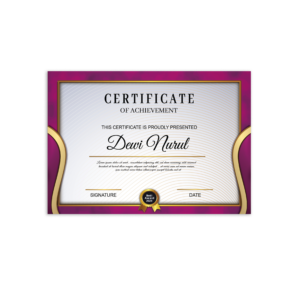 Certificates