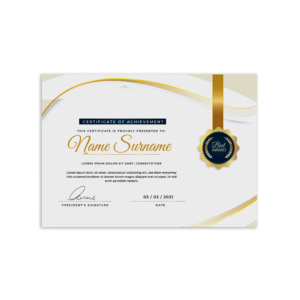 Certificates