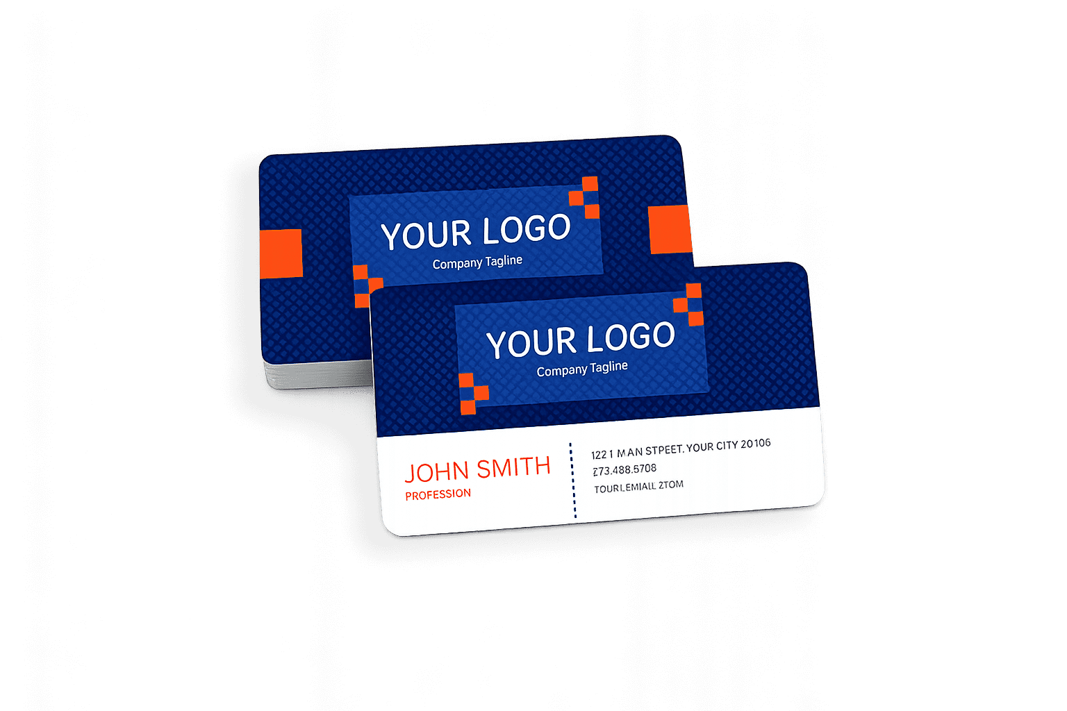 Rounded Corner Visiting Cards