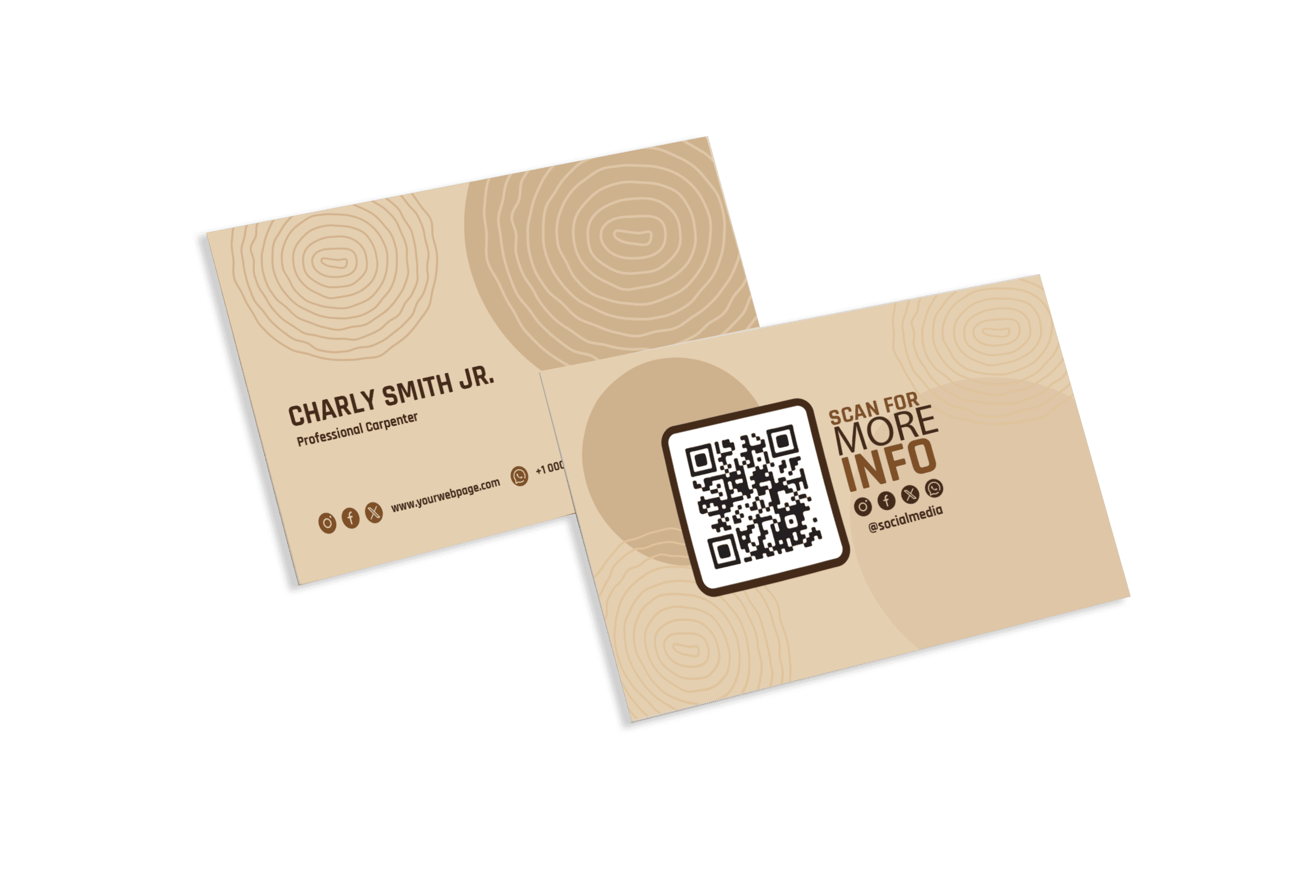 QR Code Visiting Cards