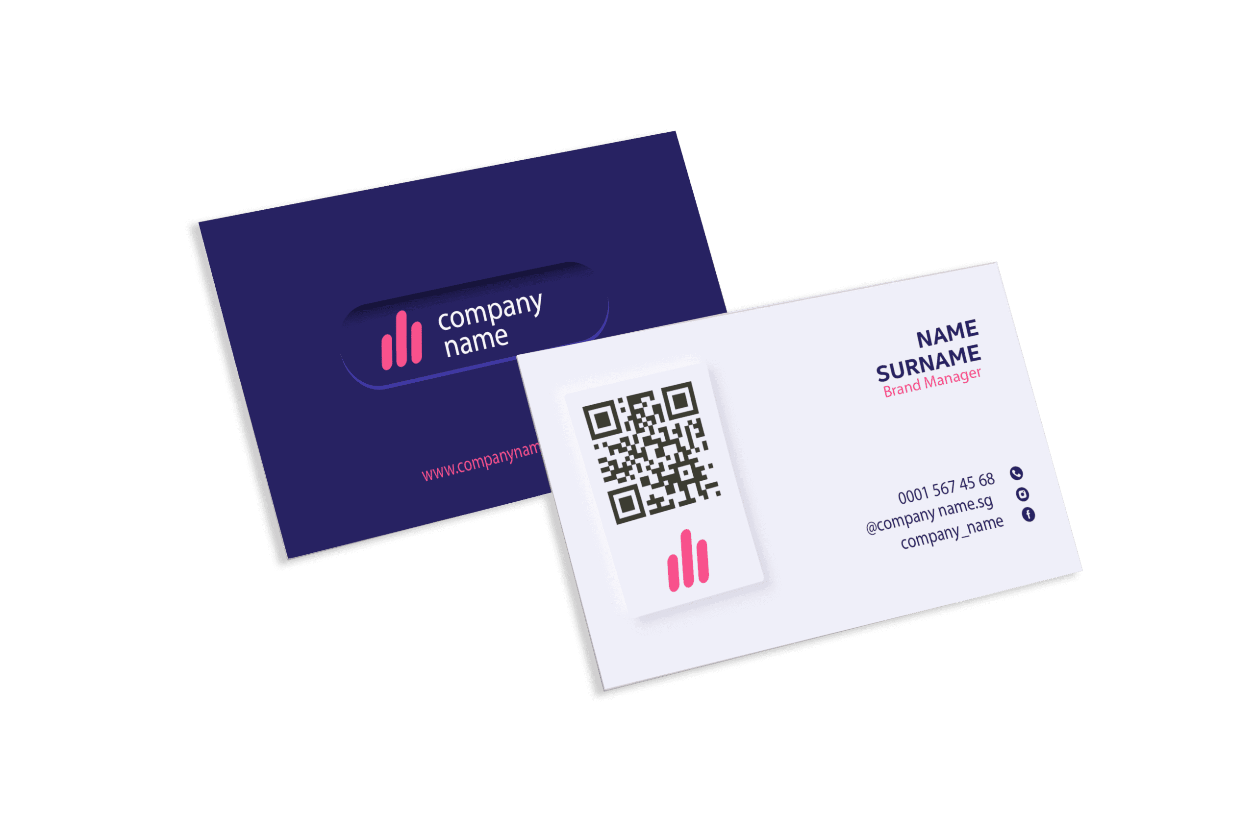 QR Code Visiting Cards