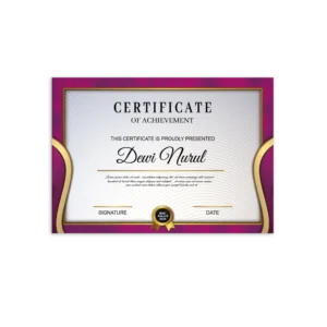 Certificates